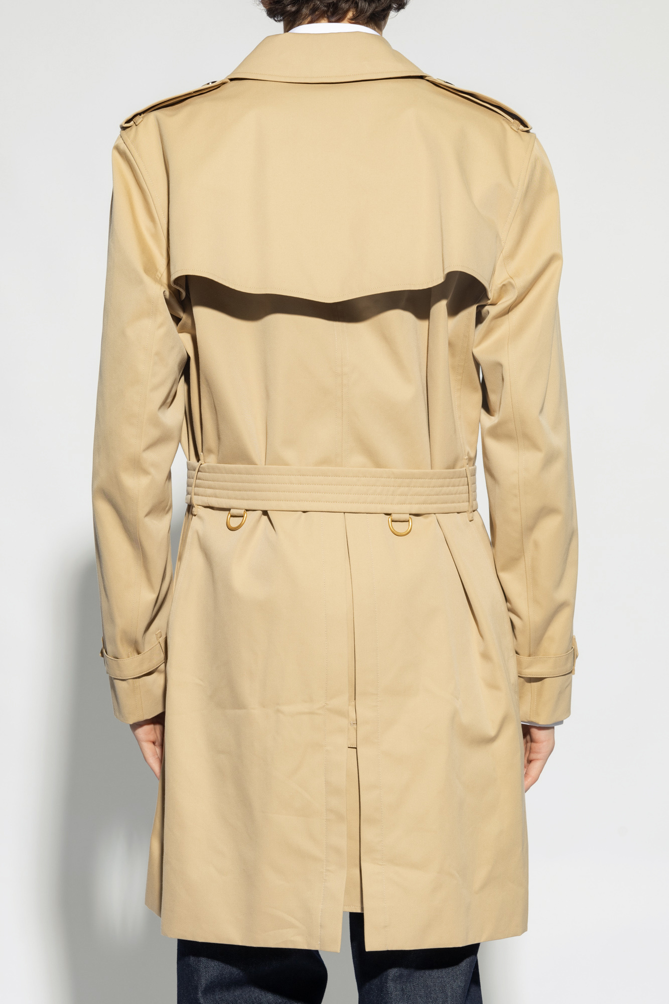 Burberry trench coat on sale back